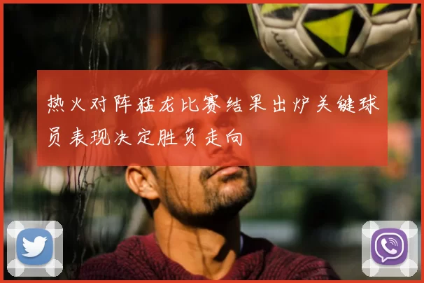 热火对阵猛龙比赛结果出炉关键球员表现决定胜负走向